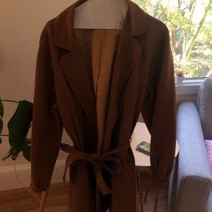 Vintage camel brown cotton jacket